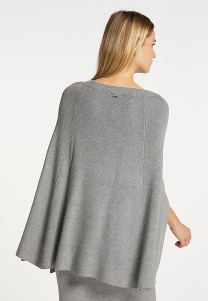 DreiMaster Klassik Damen-Strickcape