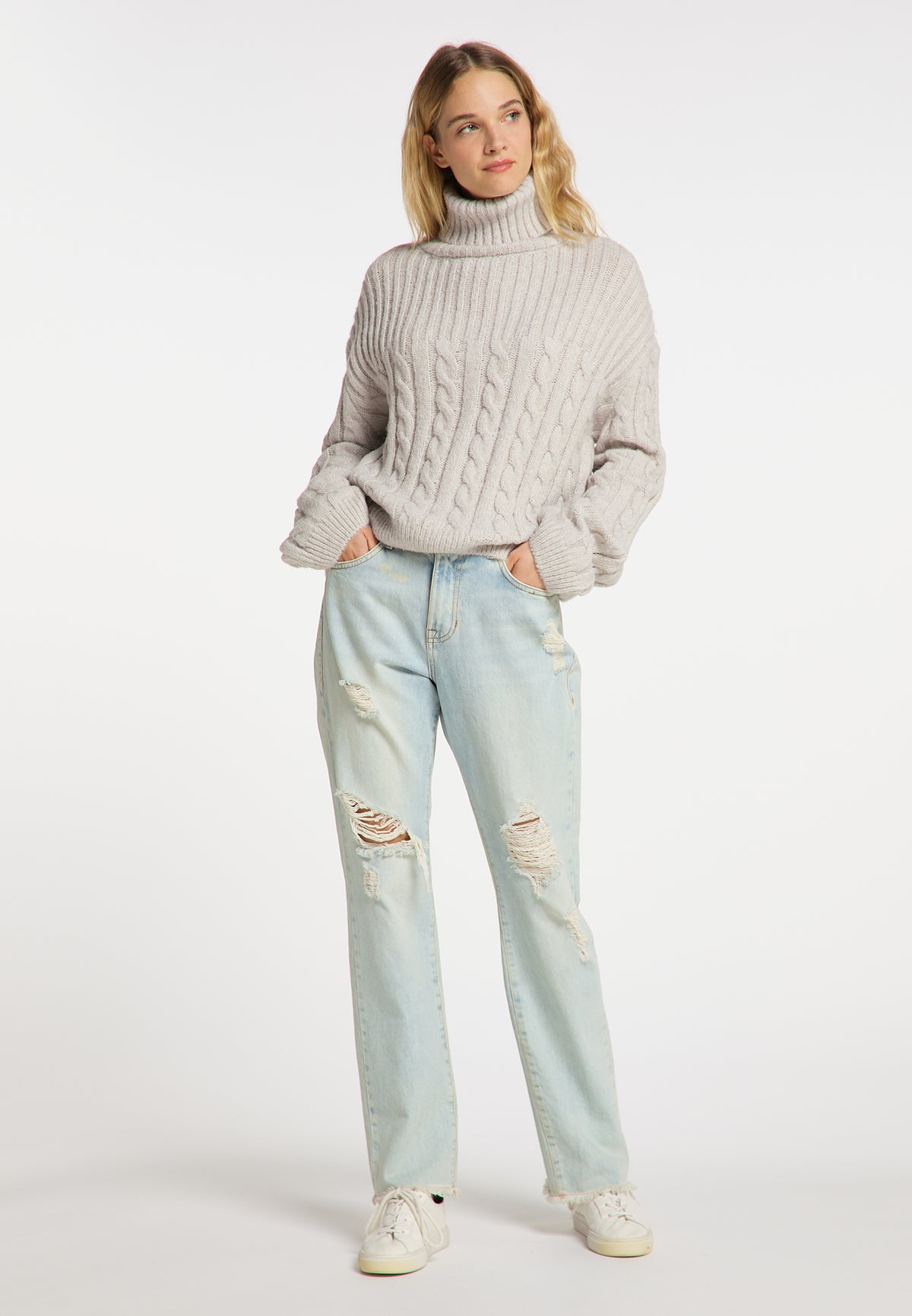 DreiMaster Vintage Kobiety Dzianinowy sweter