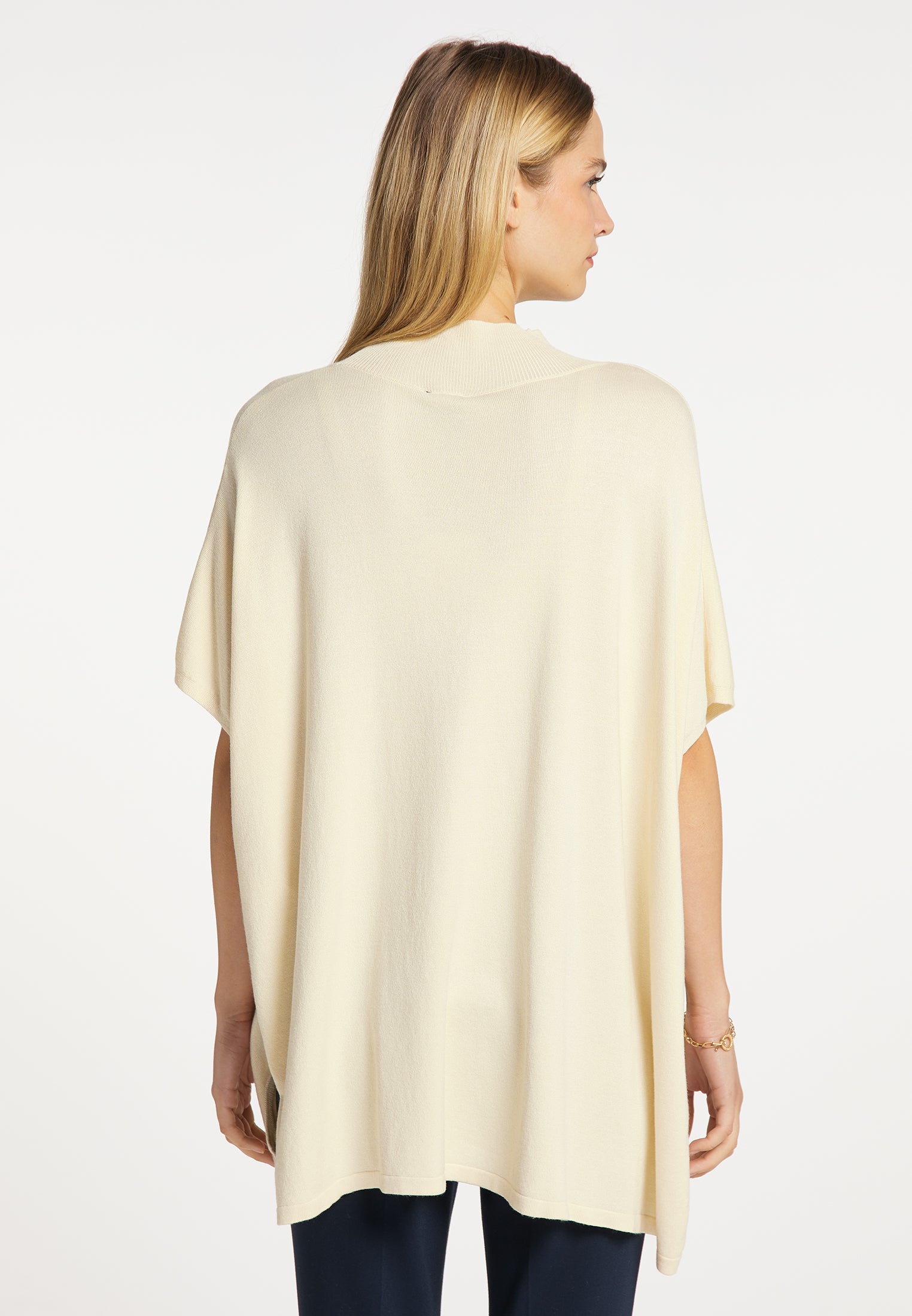 DreiMaster Klassik Damen-Strickcape