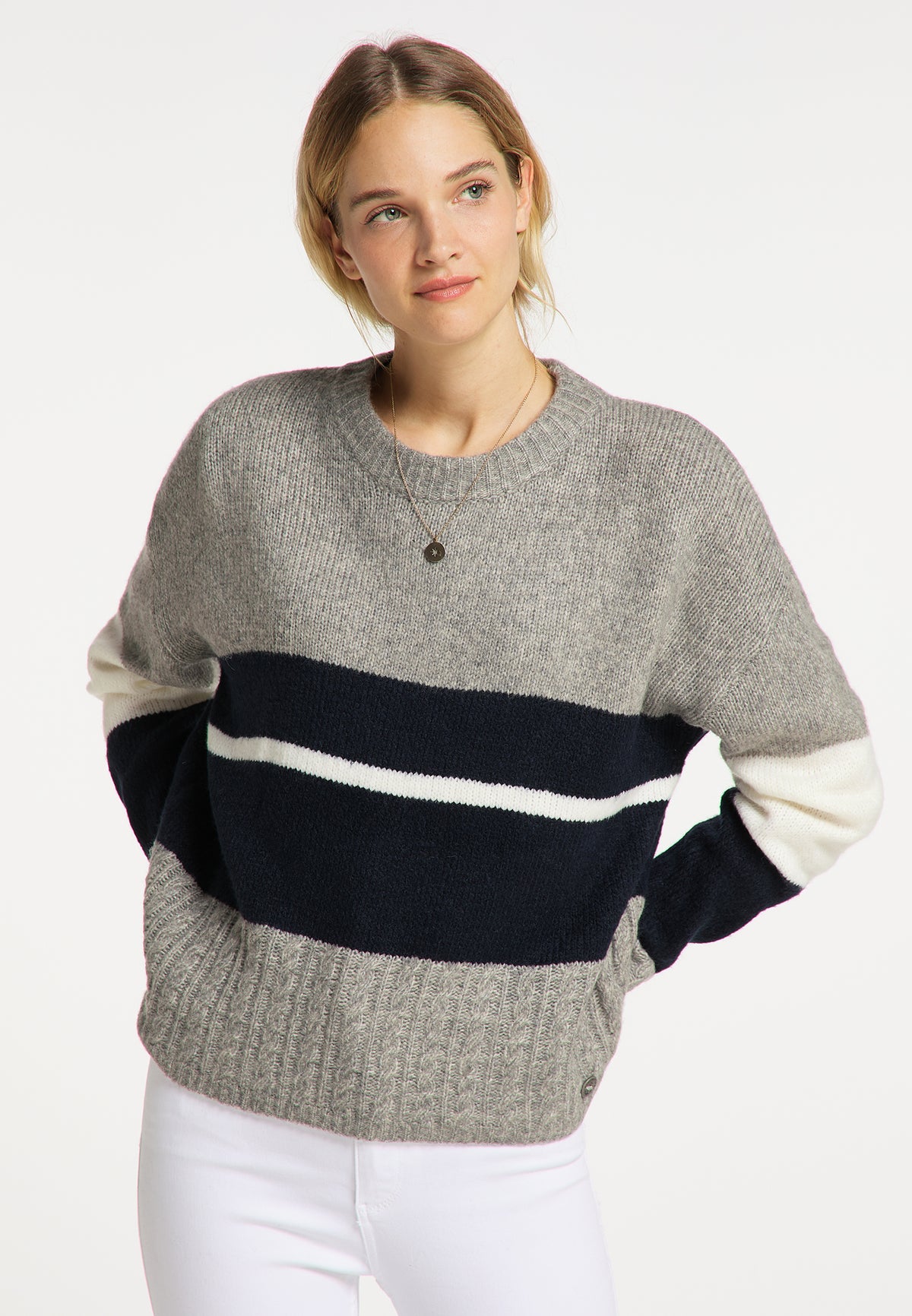 DreiMaster Maritim Damen-Strickpullover