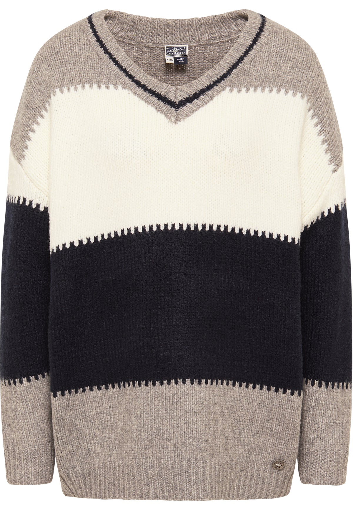 DreiMaster Maritim Damen-Strickpullover