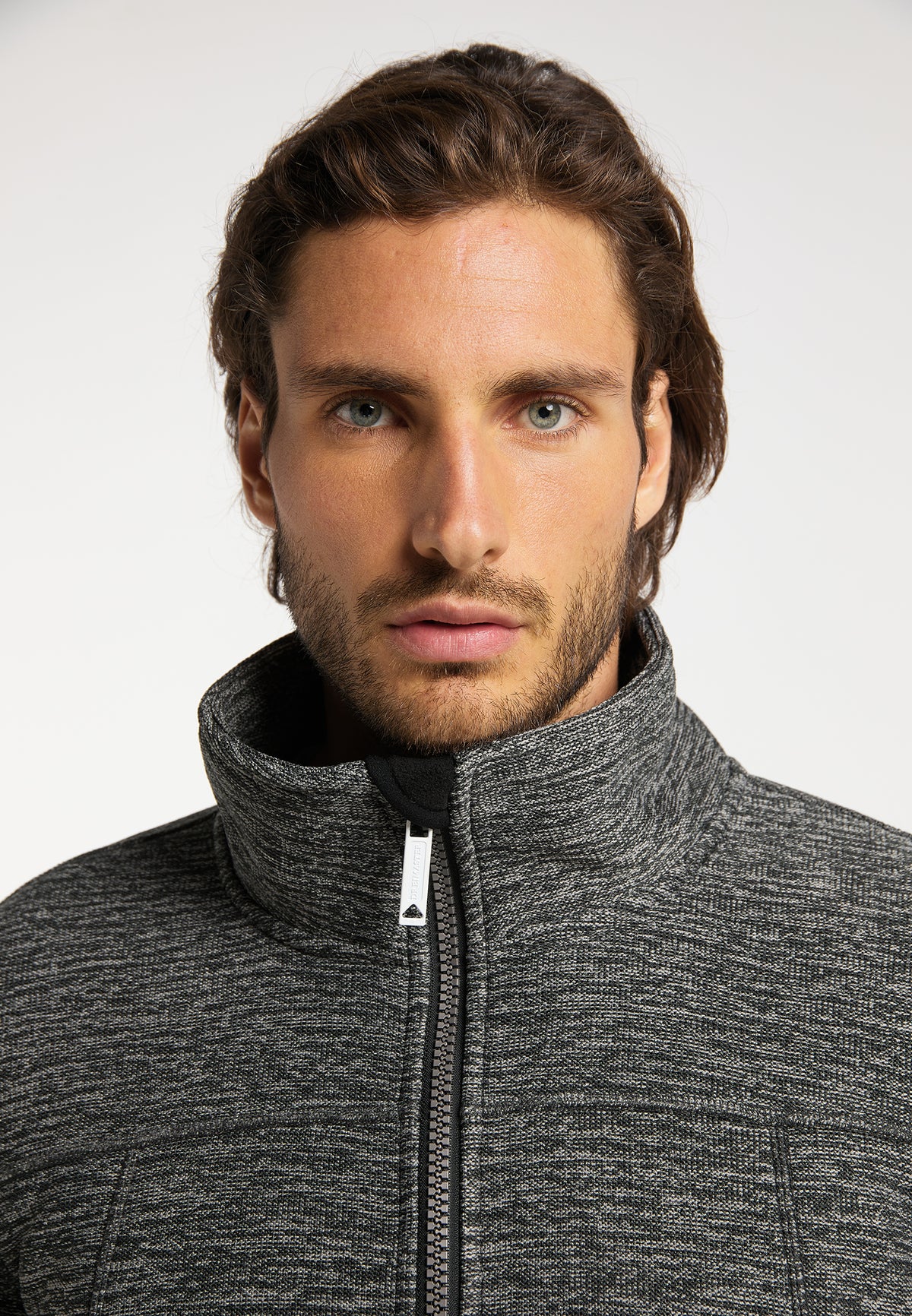 DreiMaster Maritim Herren-Strickfleecejacke