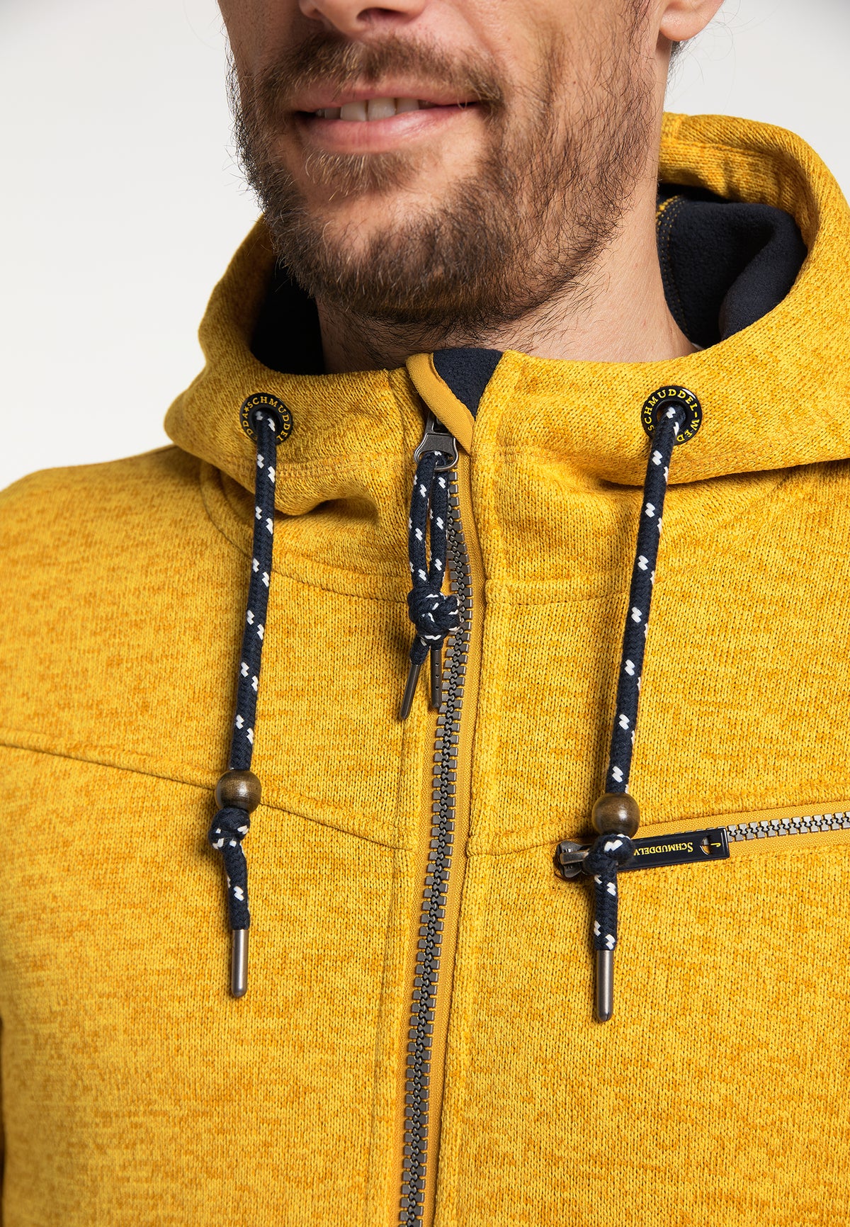 Schmuddelwedda Men's Strickfleecejacke