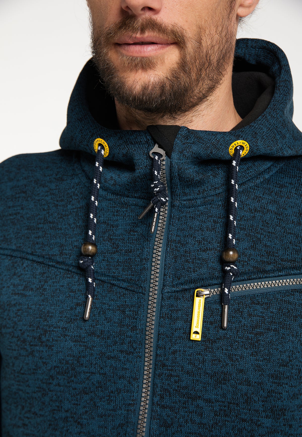 Schmuddelwedda Men's Strickfleecejacke