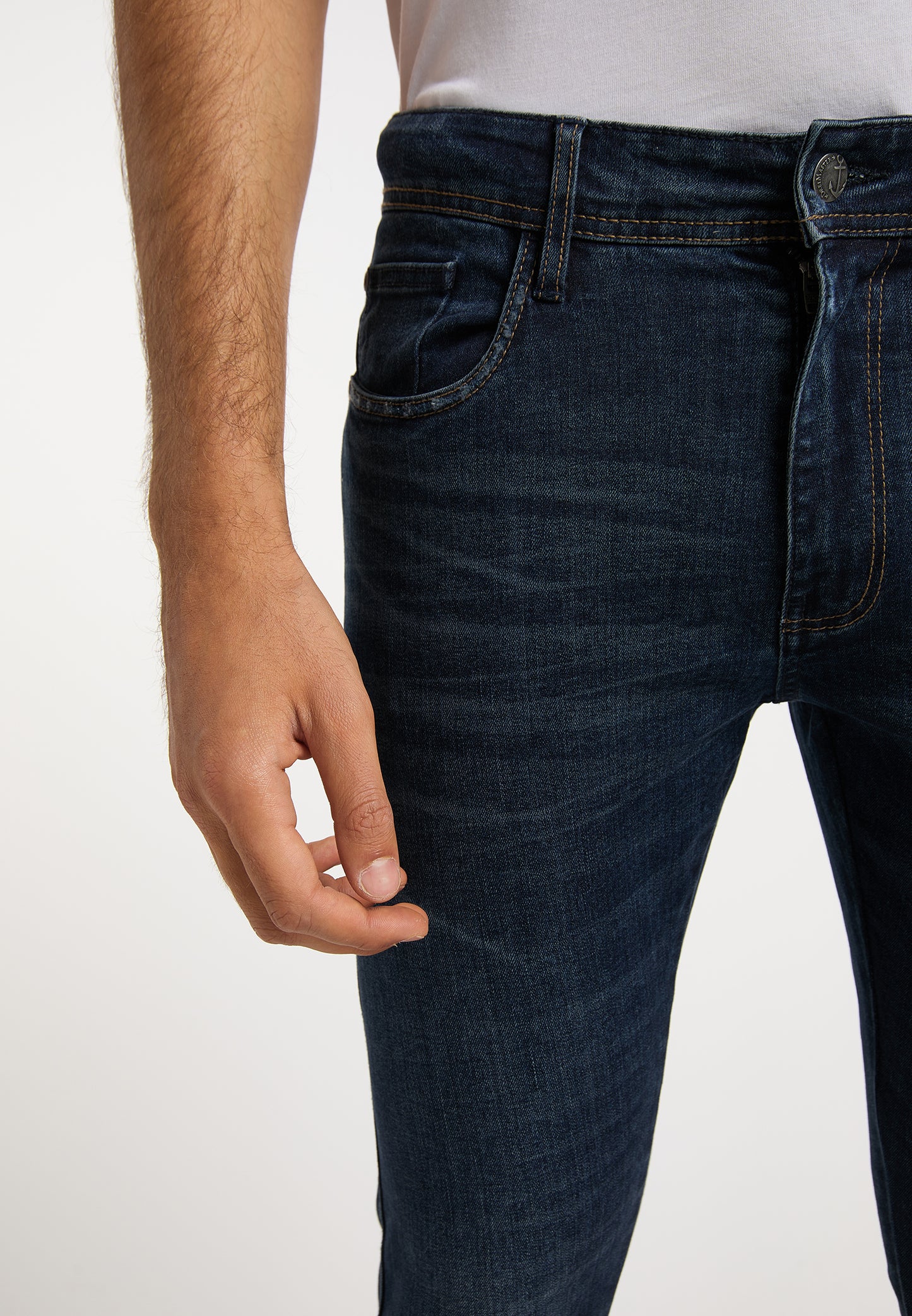 DreiMaster Maritim Herrenjeans + Einkaufstaschen-Set