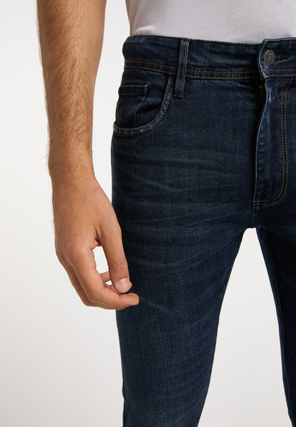 DreiMaster Maritim Herrenjeans + Einkaufstaschen-Set