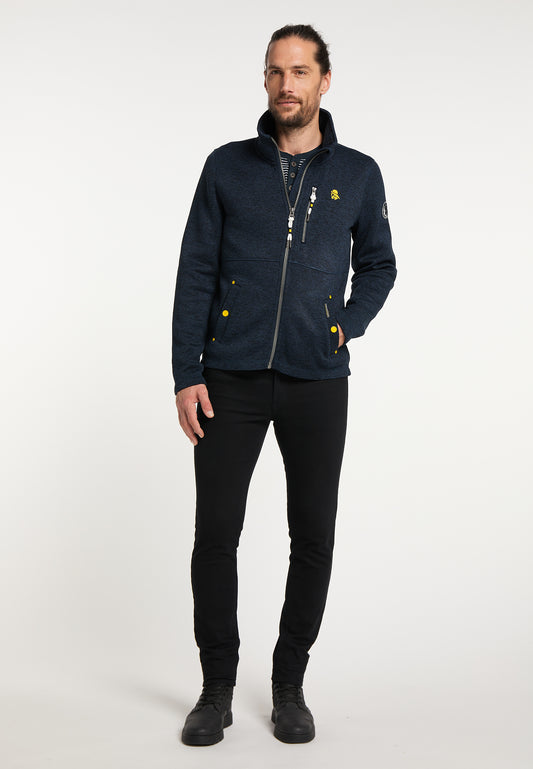 Schmuddelwedda Herren-Strickfleecejacke