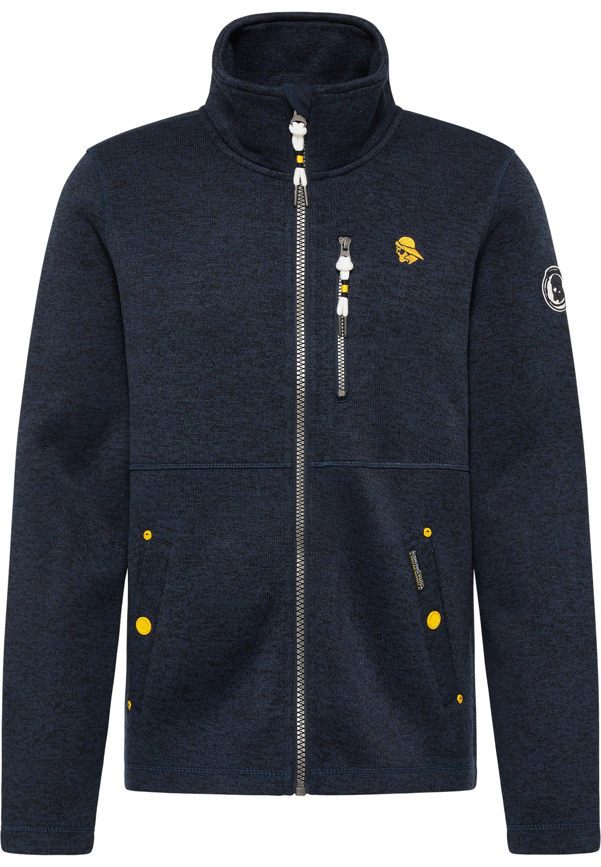 Schmuddelwedda Men's Strickfleecejacke