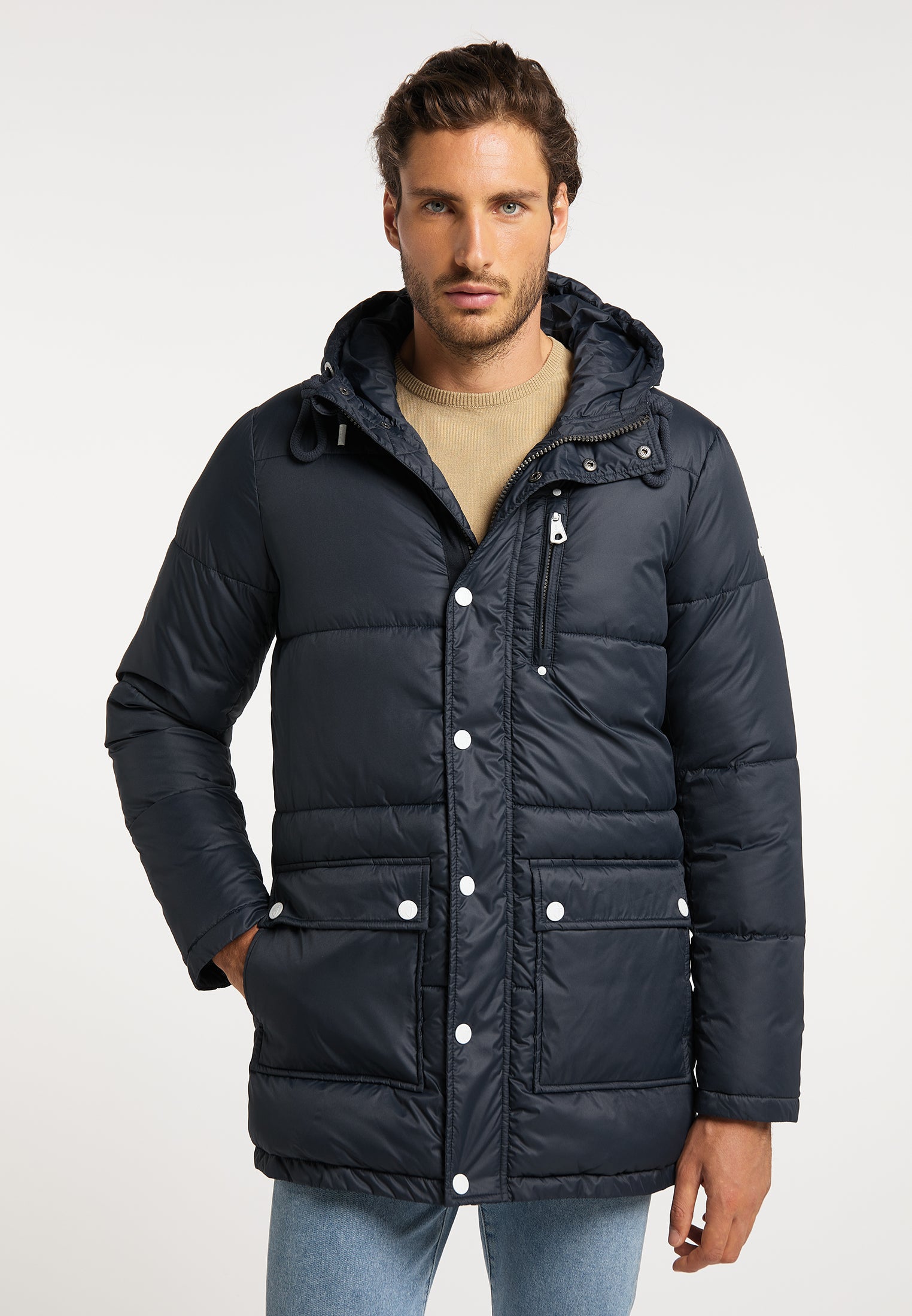 DreiMaster Maritim Herren Winterparka