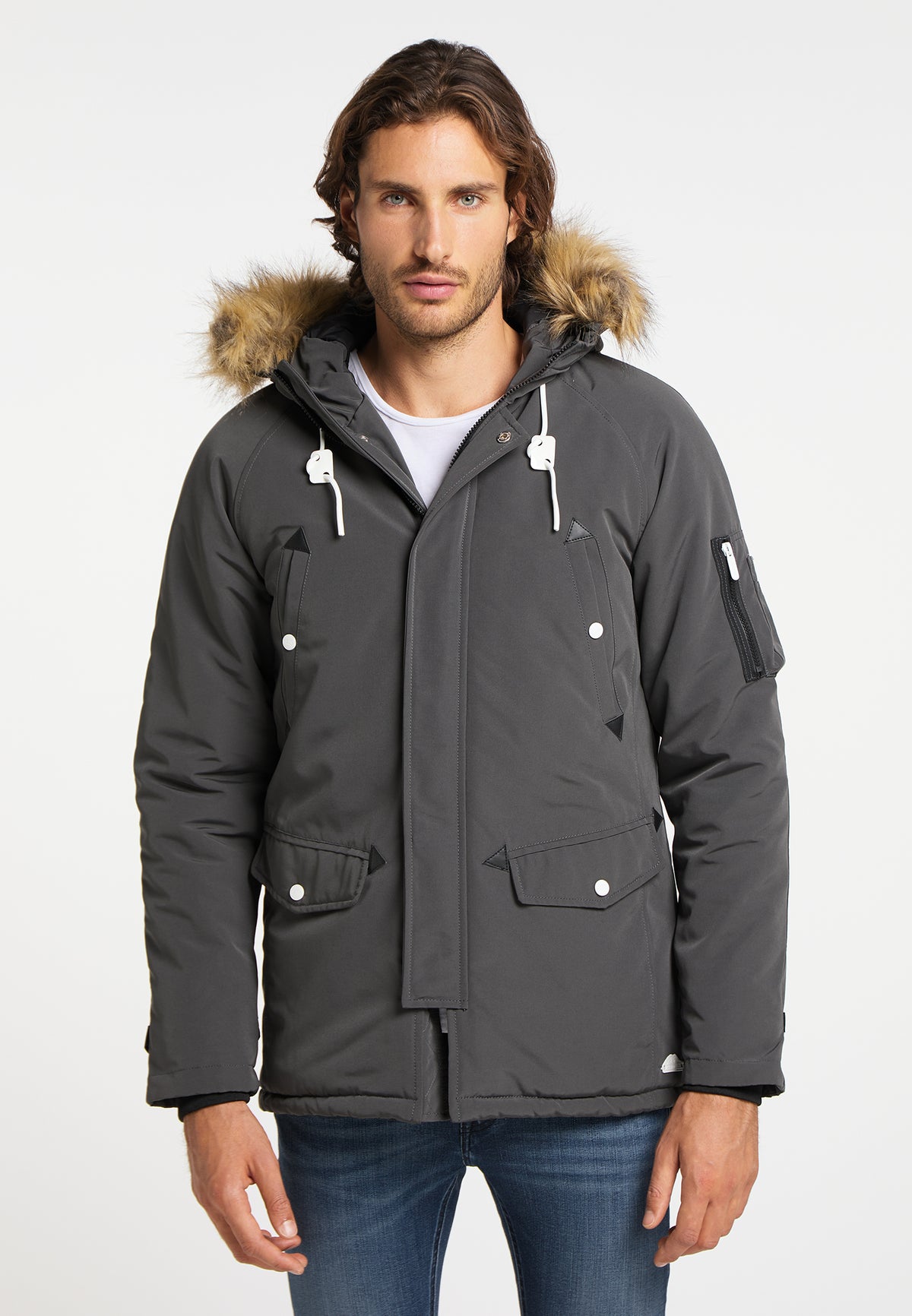 ICEBOUND Men's Wattierte Winterjacke