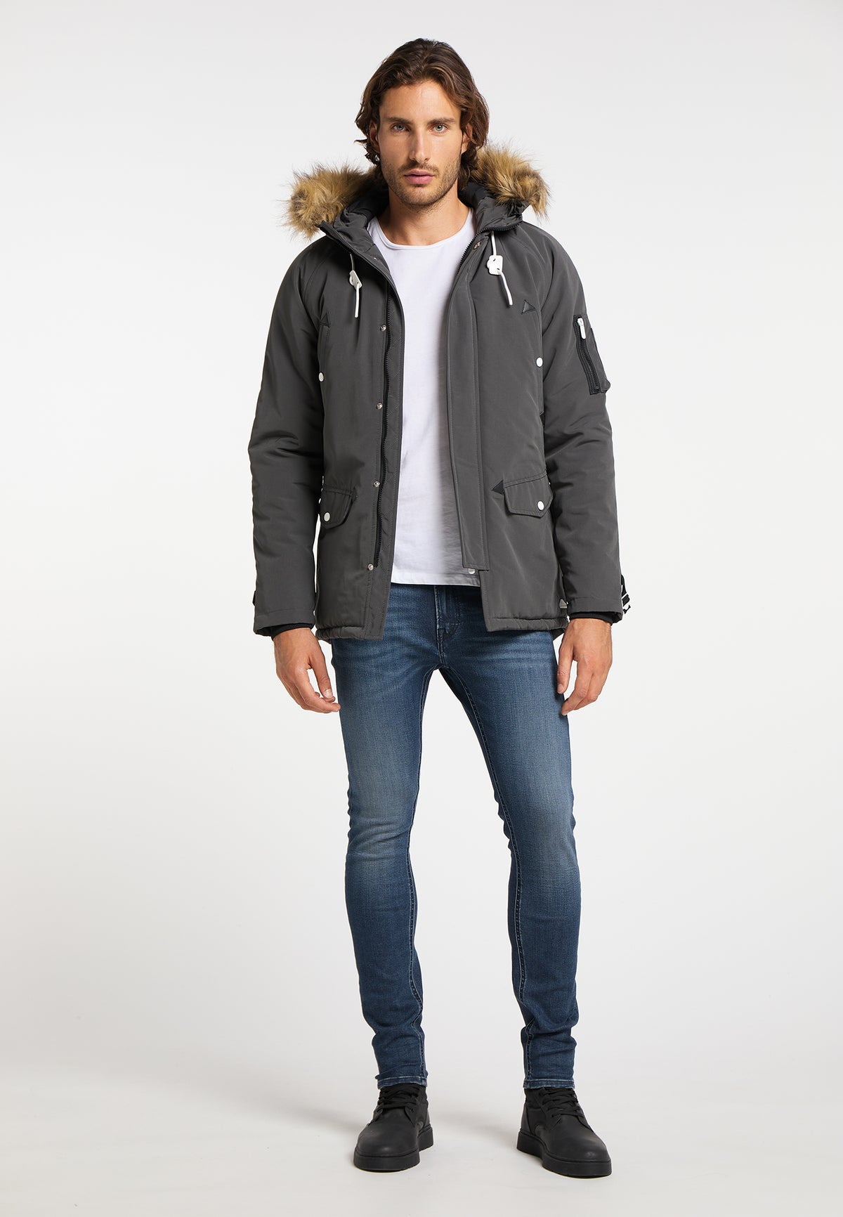 ICEBOUND Men's Wattierte Winterjacke