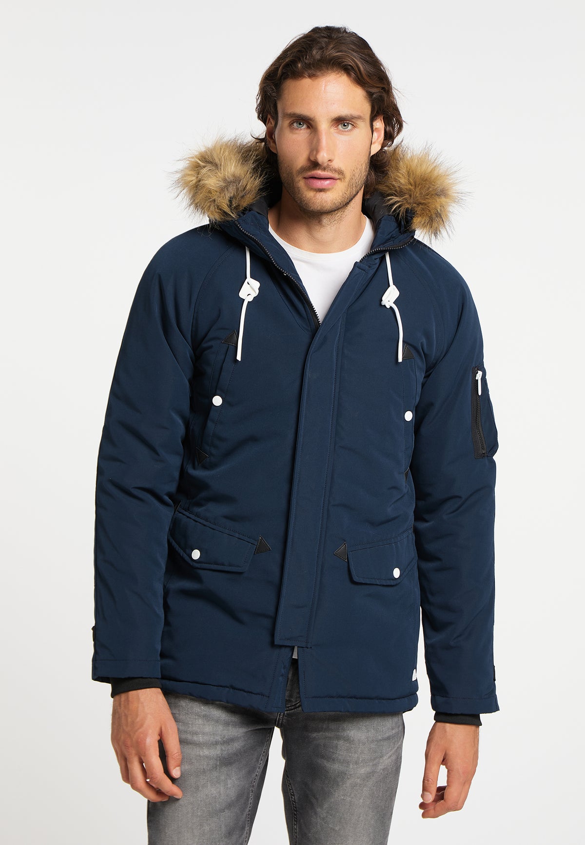 ICEBOUND Men's Wattierte Winterjacke