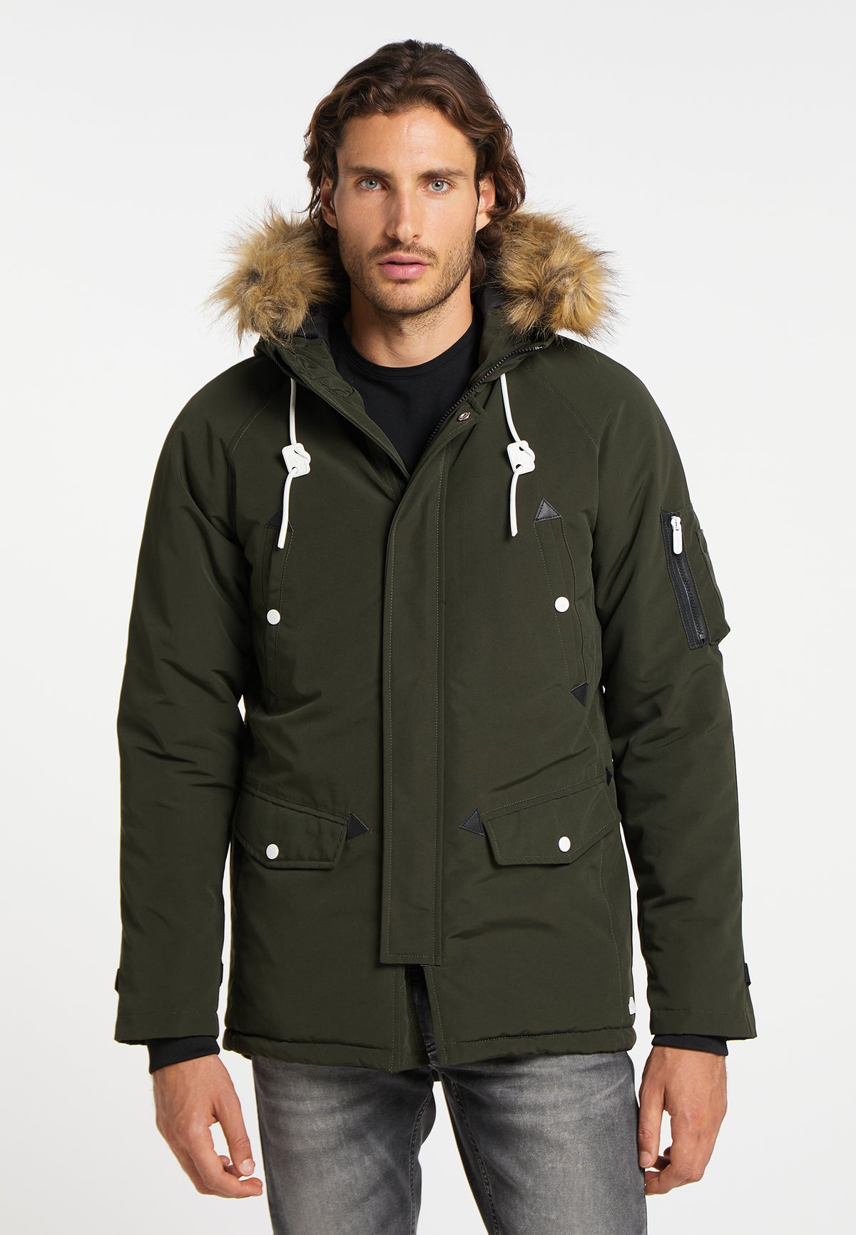 ICEBOUND Men's Wattierte Winterjacke