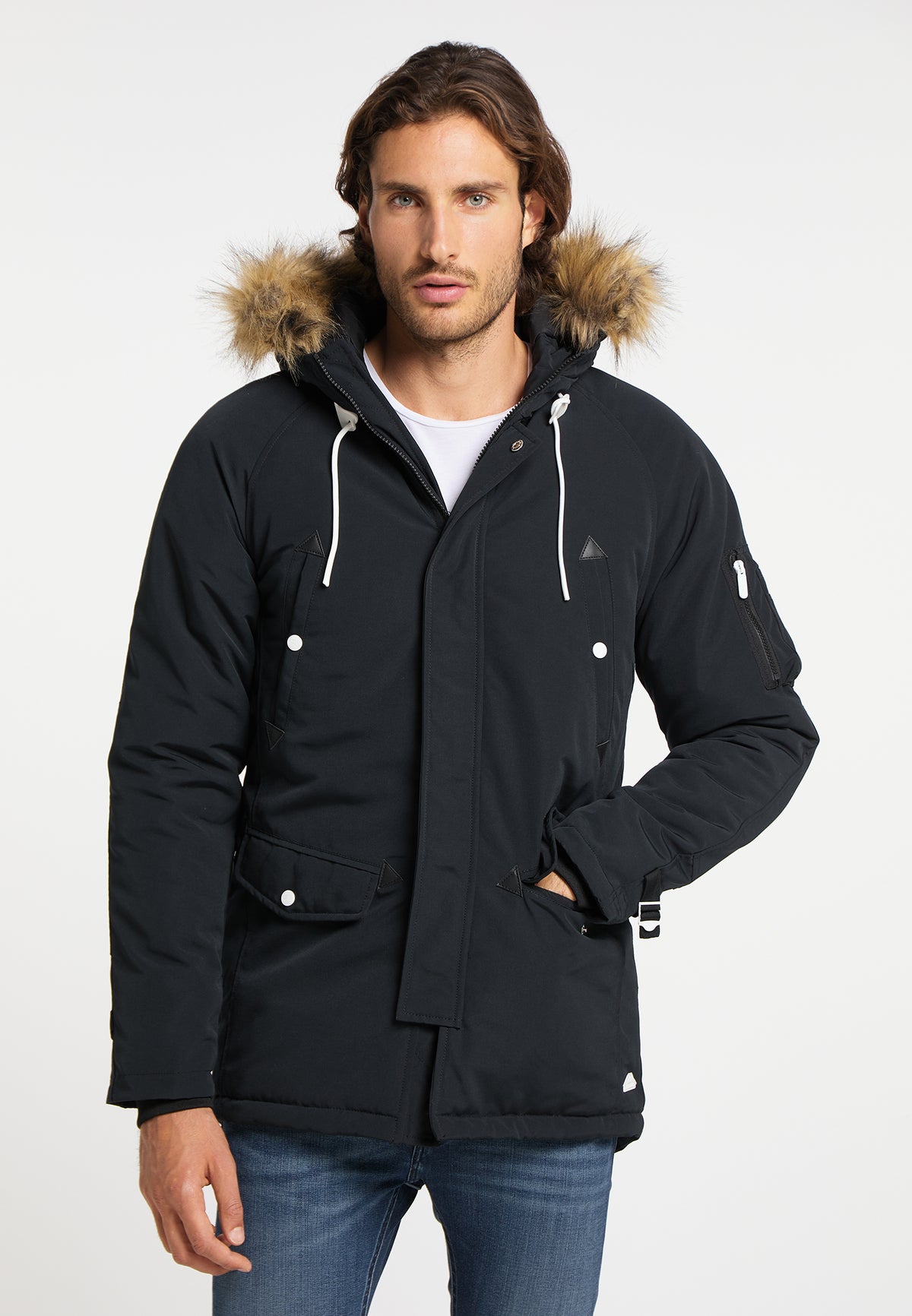 ICEBOUND Men's Wattierte Winterjacke