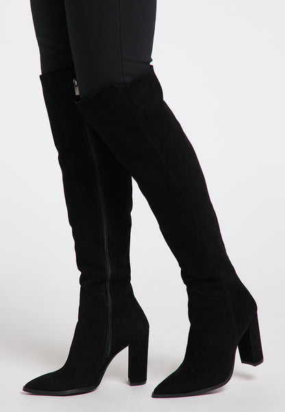 DreiMaster Klassik LI Women's Veloursleder Overknees