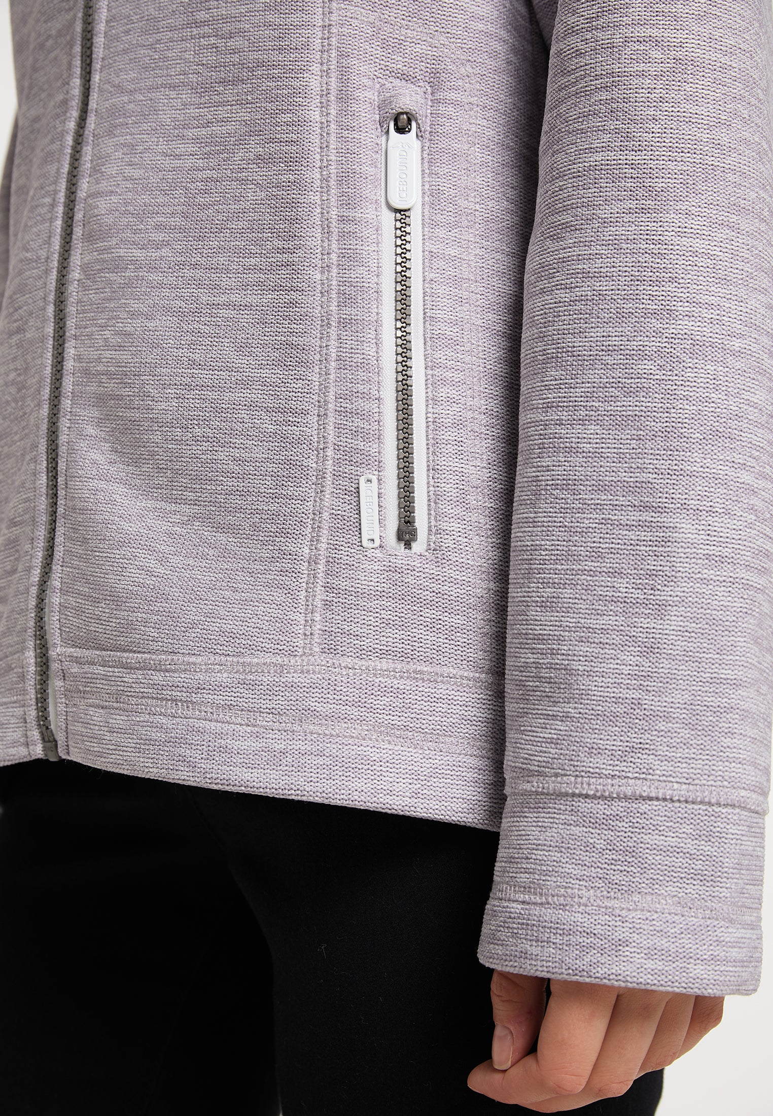 ICEBOUND Damen Strickfleecejacke