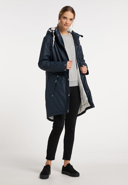 ICEBOUND Women's Wattierter Regenmantel