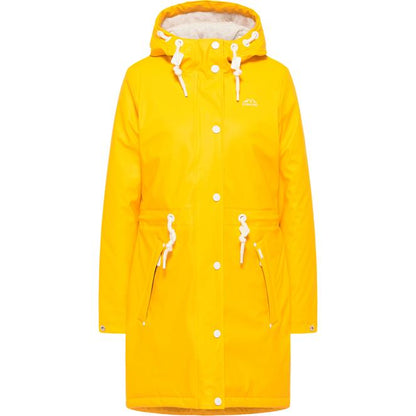 Wattierter Regenmantel