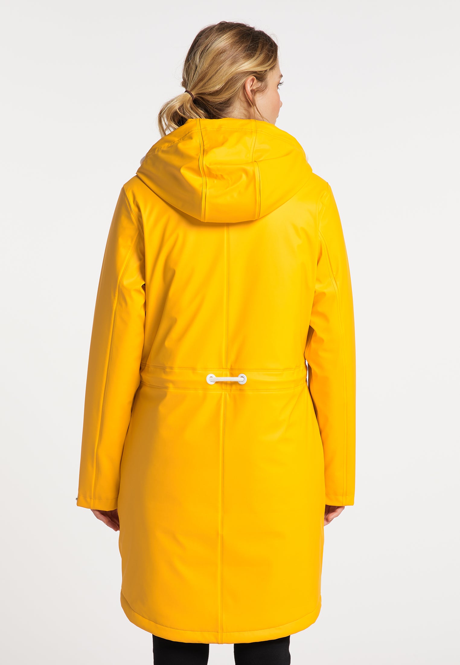 Wattierter Regenmantel