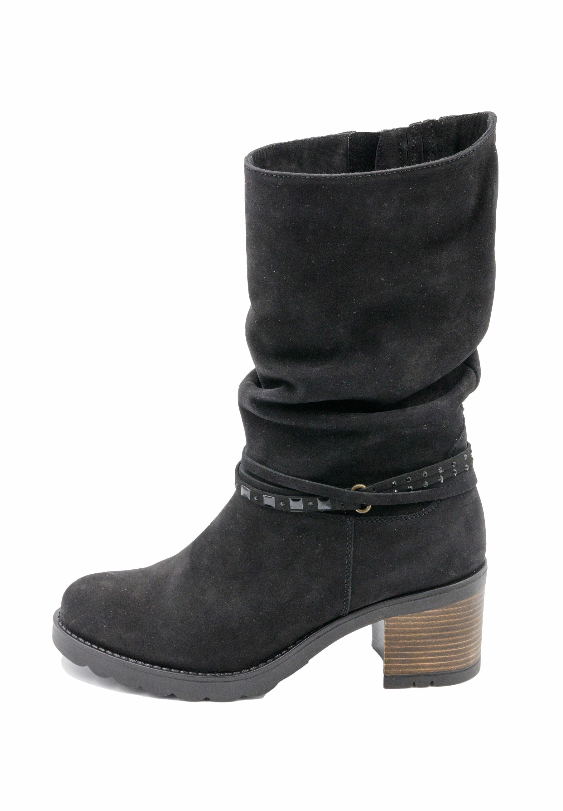 Lederstiefelette
