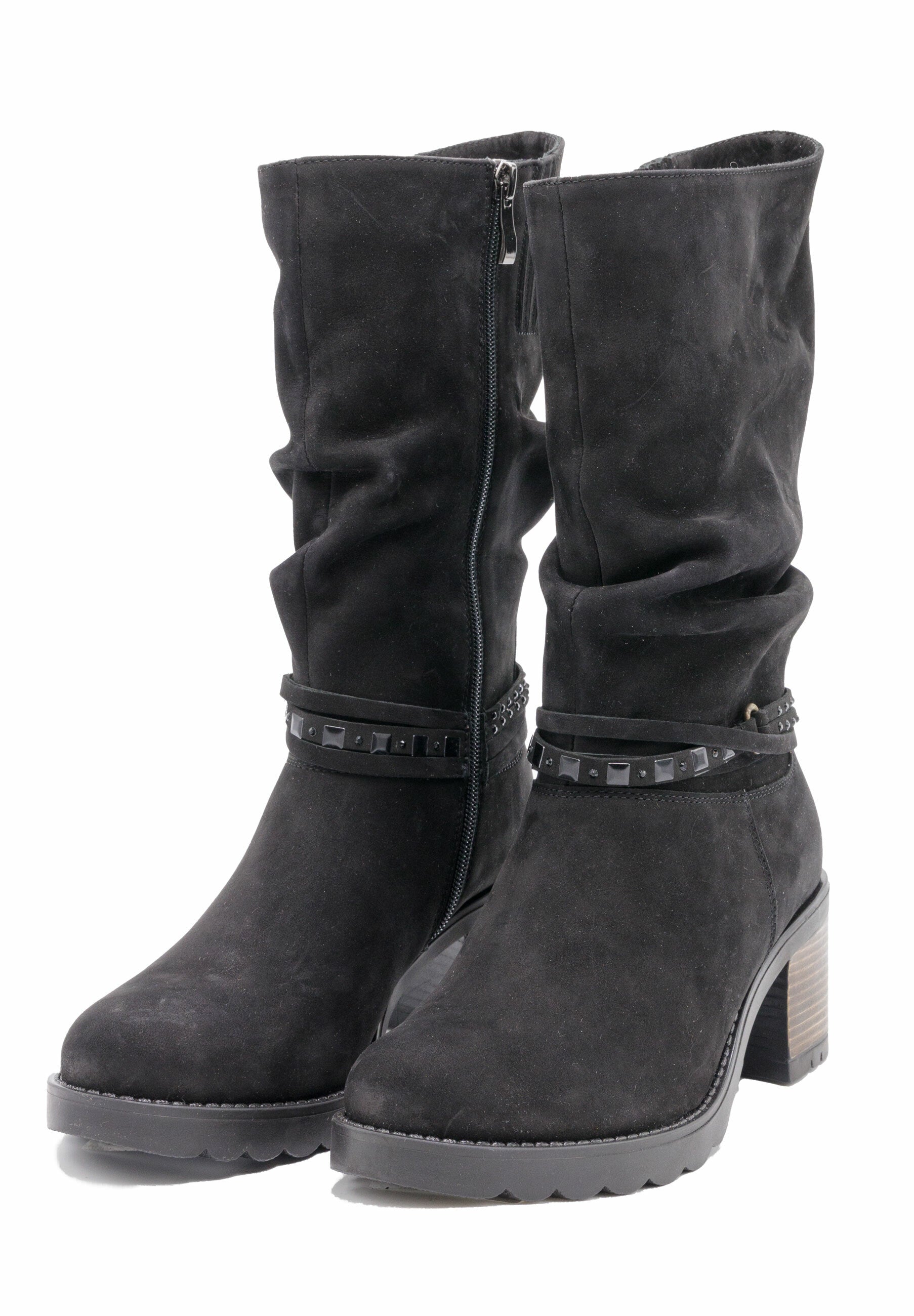 Lederstiefelette