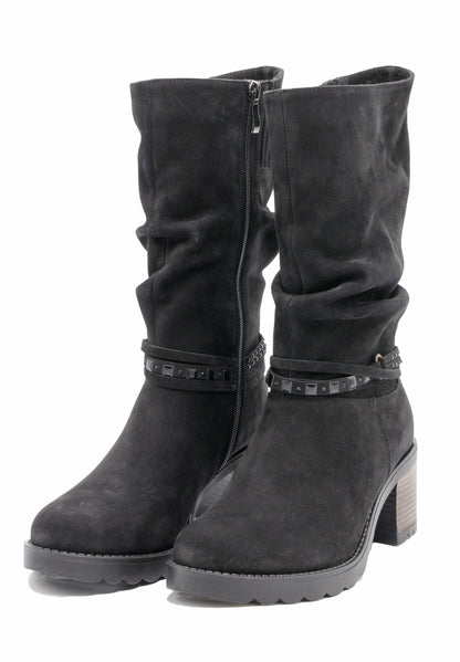 Lederstiefelette