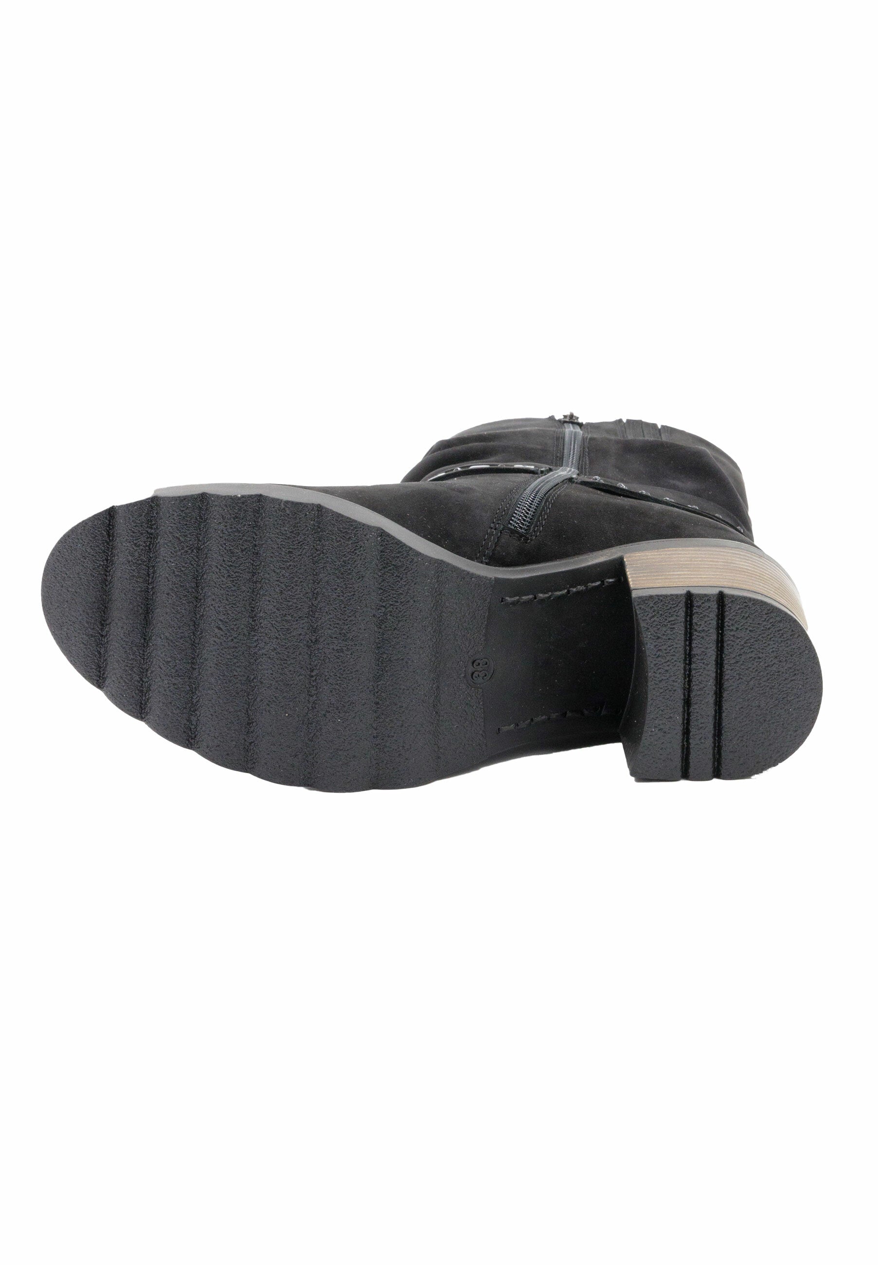 Lederstiefelette