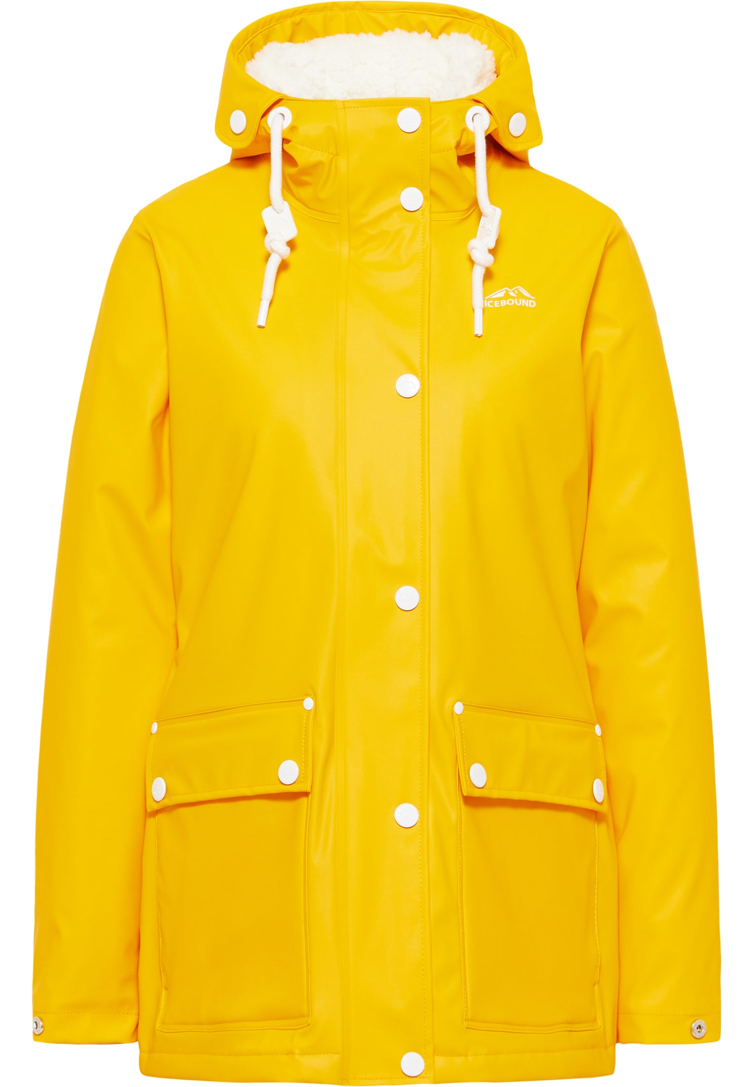 ICEBOUND kurtka przeciwdeszczowa damska z podszewką z misia