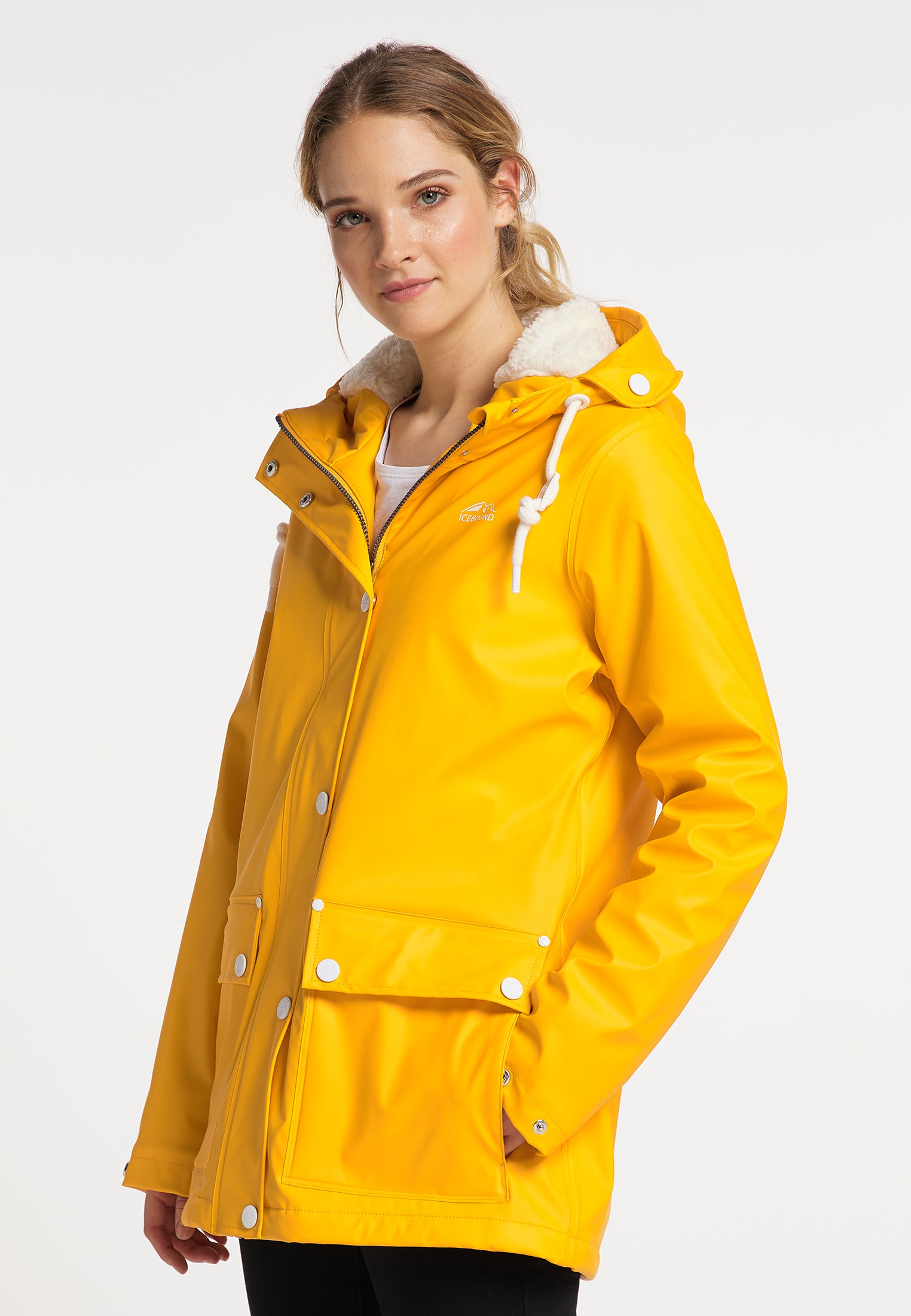 ICEBOUND Damen Regenjacke mit Teddyfutter – Schmuddelwedda Shop