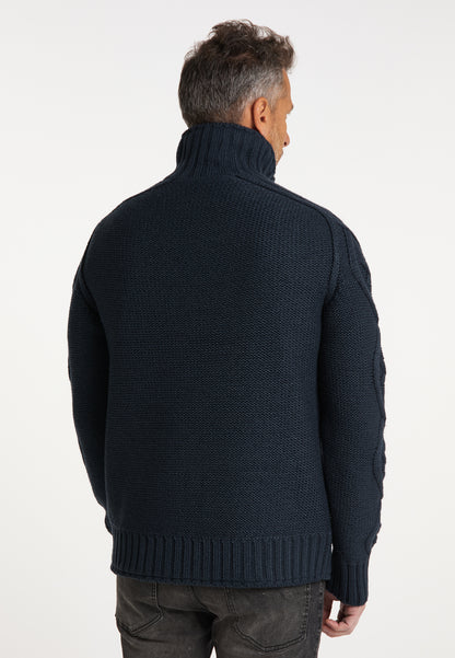 DreiMaster Vintage Herren-Strickjacke