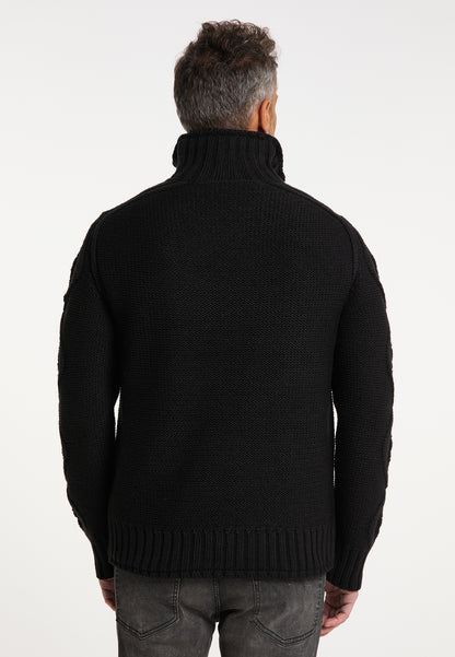 DreiMaster Vintage Herren-Strickjacke