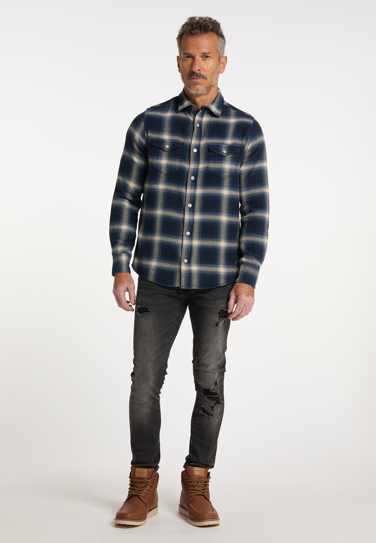 DreiMaster Vintage Herrenhemd