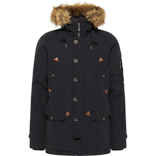 DreiMaster Vintage Men's Wattierte Winterjacke