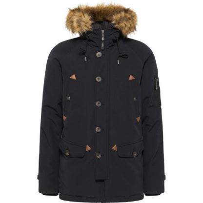 DreiMaster Vintage Men's Wattierte Winterjacke