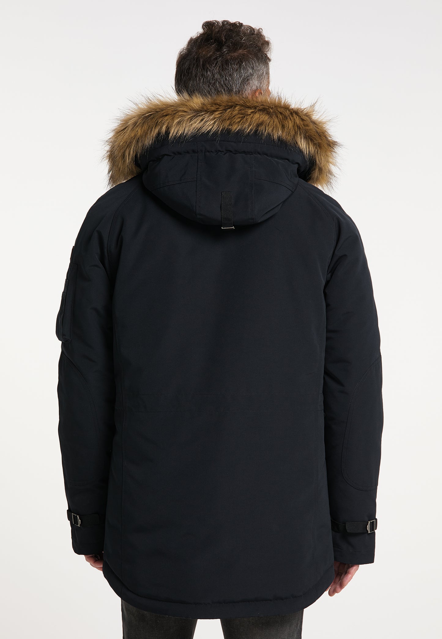DreiMaster Vintage Herren wattierte Winterjacke