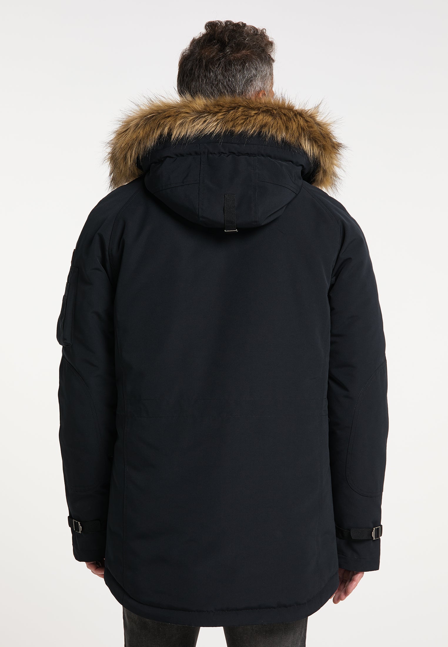 DreiMaster Vintage Herren wattierte Winterjacke
