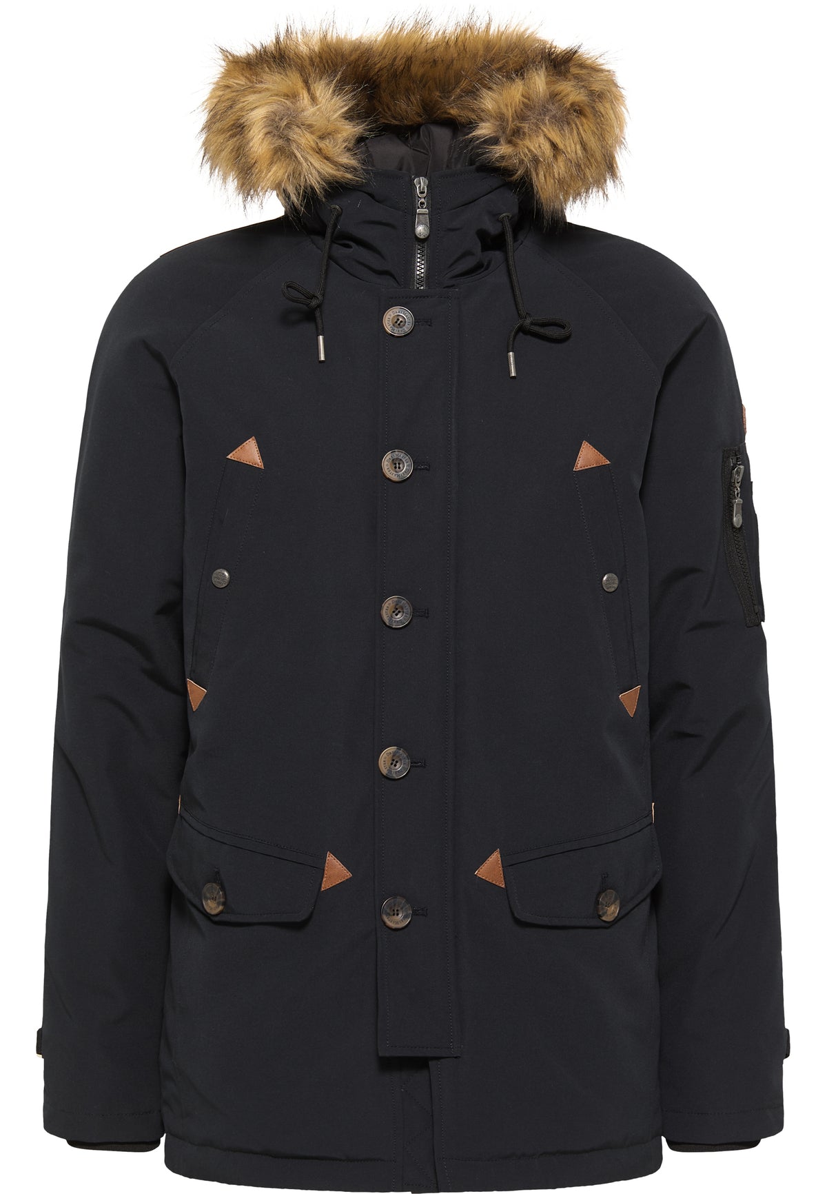 DreiMaster Vintage Men's Wattierte Winterjacke