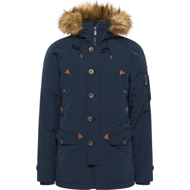 DreiMaster Vintage Men's Wattierte Winterjacke
