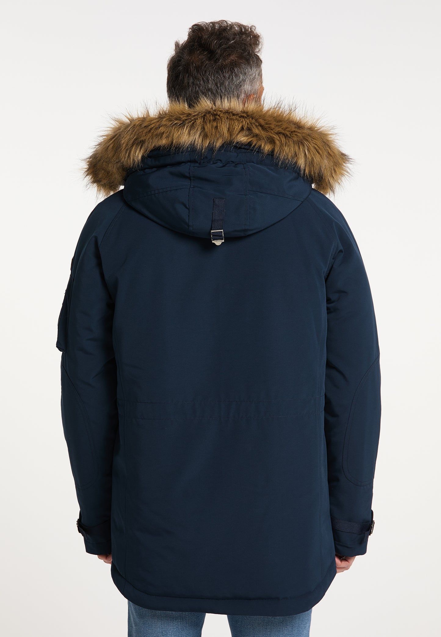 DreiMaster Vintage Herren wattierte Winterjacke