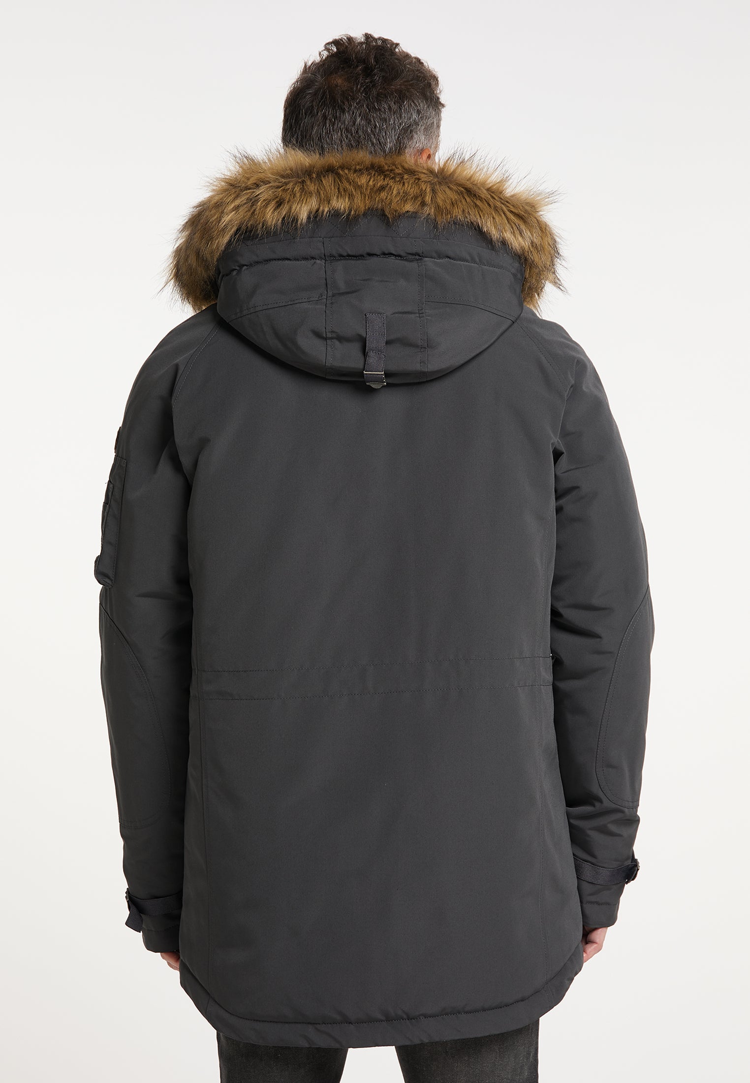 DreiMaster Vintage Herren wattierte Winterjacke