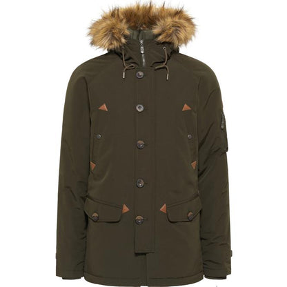 DreiMaster Vintage Men's Wattierte Winterjacke