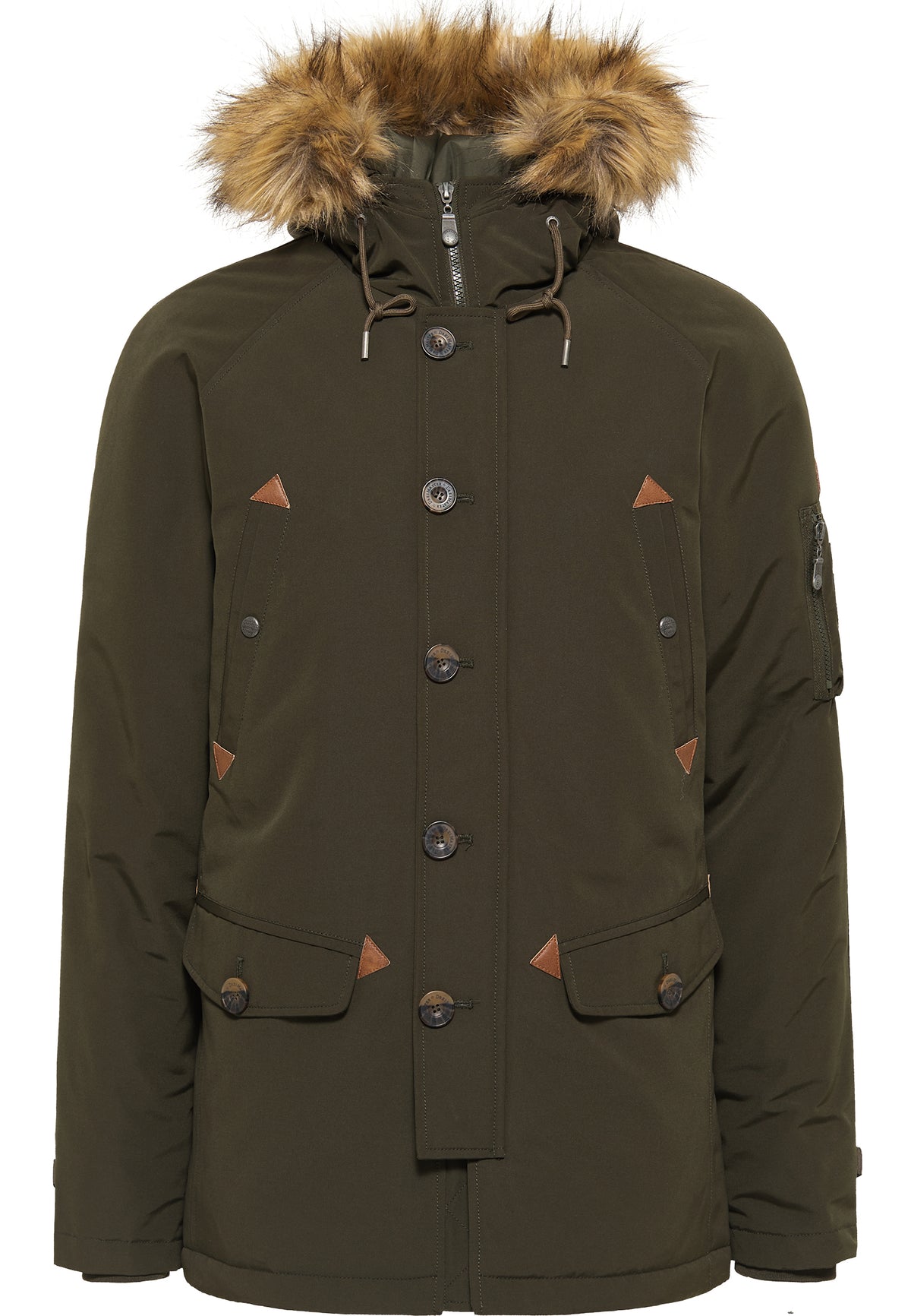 DreiMaster Vintage Men's Wattierte Winterjacke