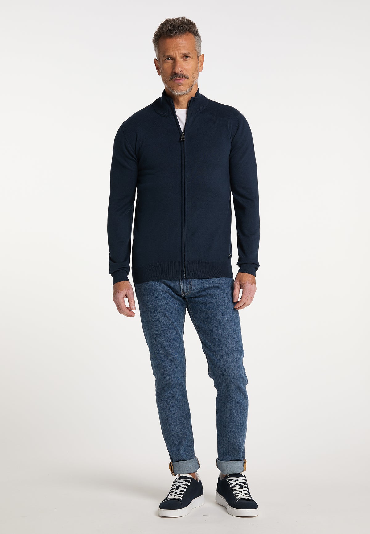 DreiMaster Maritim Herren-Strickjacke