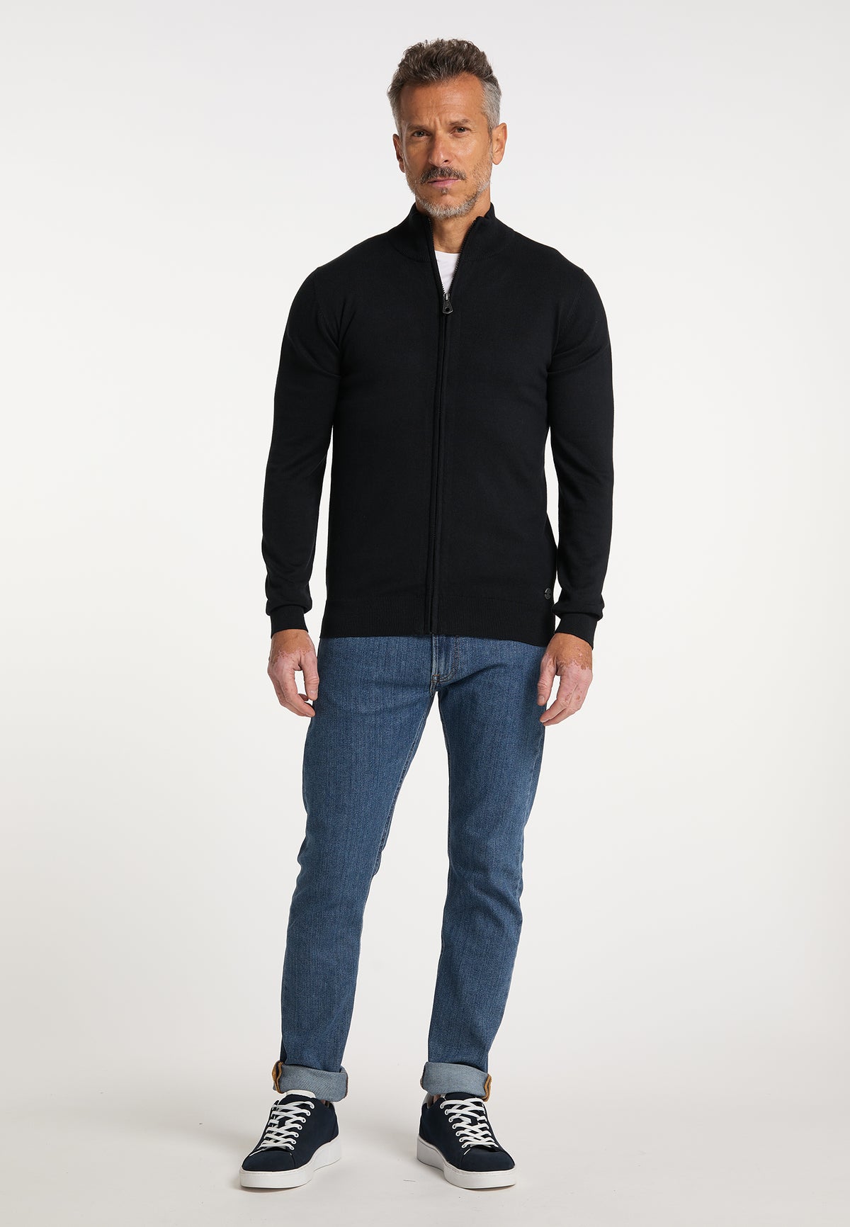 DreiMaster Maritim Herren-Strickjacke