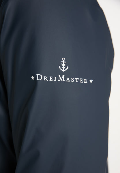 DreiMaster Maritim Mężczyźni kurtka przeciwdeszczowa z podszewką z imitacji baranka