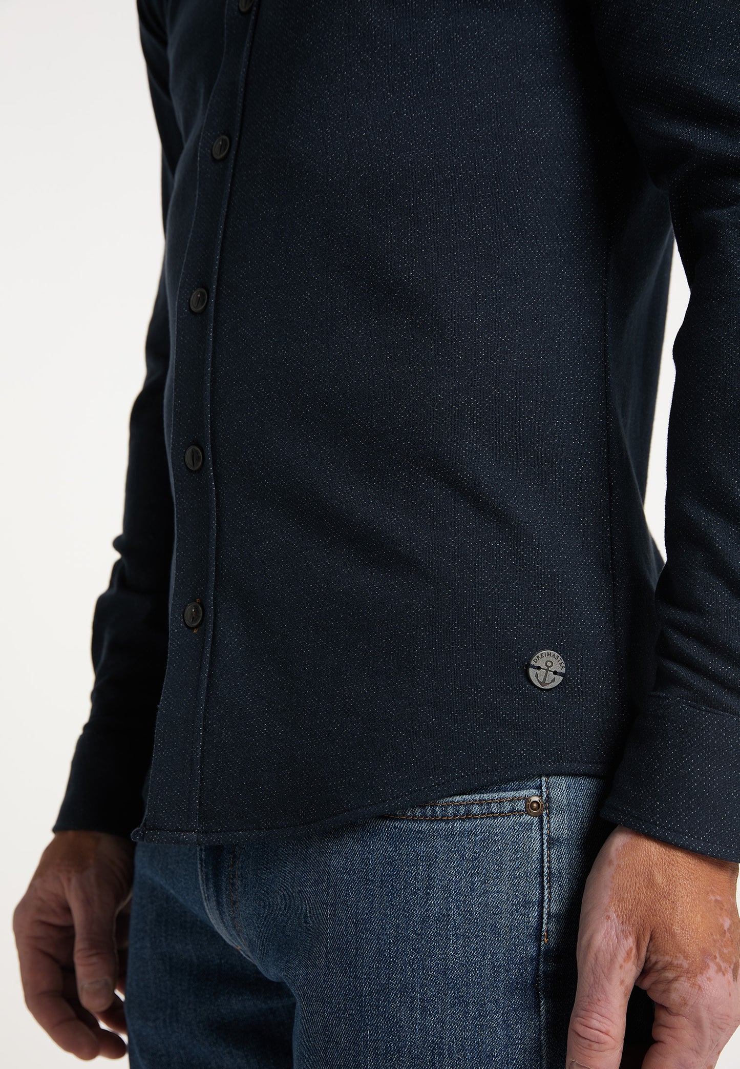 DreiMaster Maritim Herrenhemd