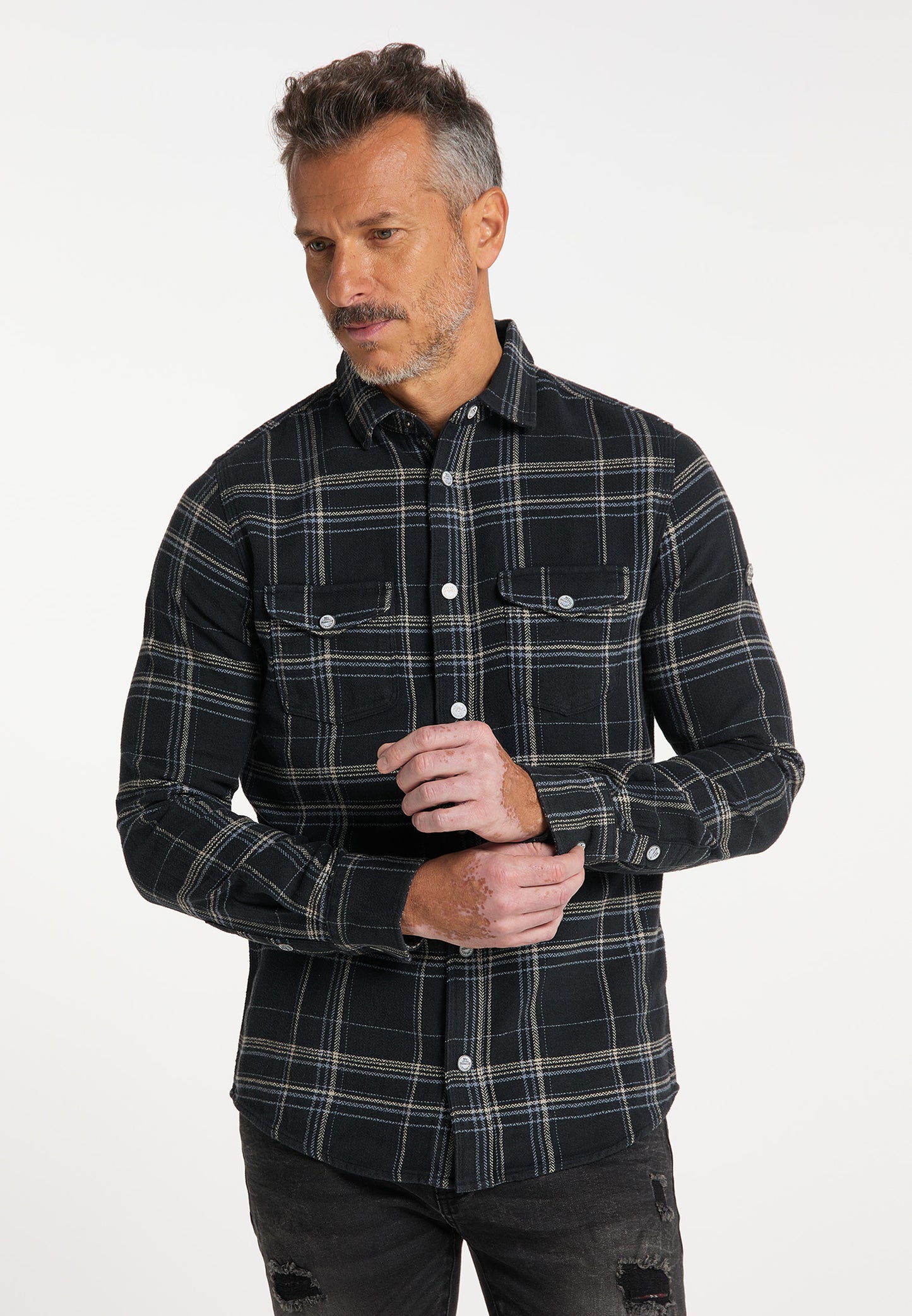 DreiMaster Vintage Herrenhemd