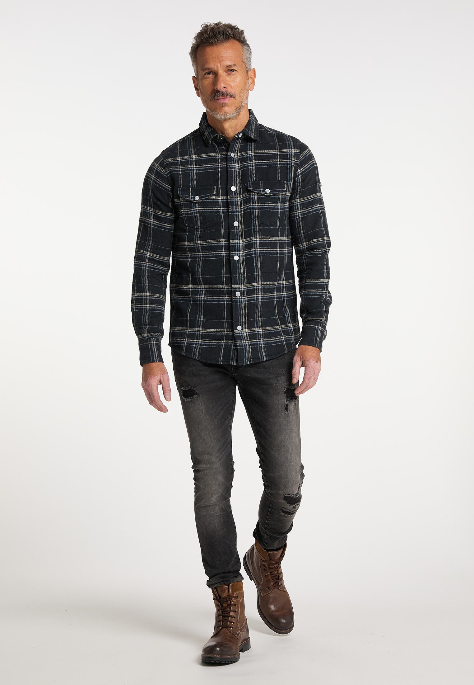 DreiMaster Vintage Herrenhemd