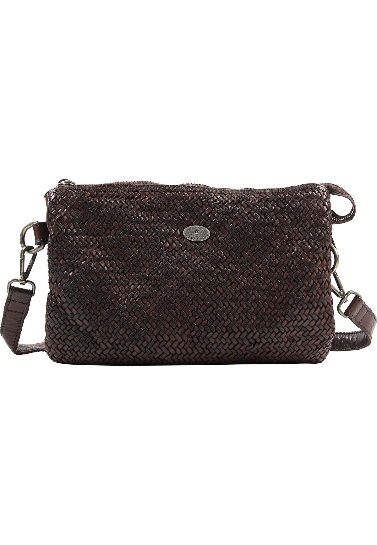 DreiMaster Vintage Damen-Umhängetasche aus Leder