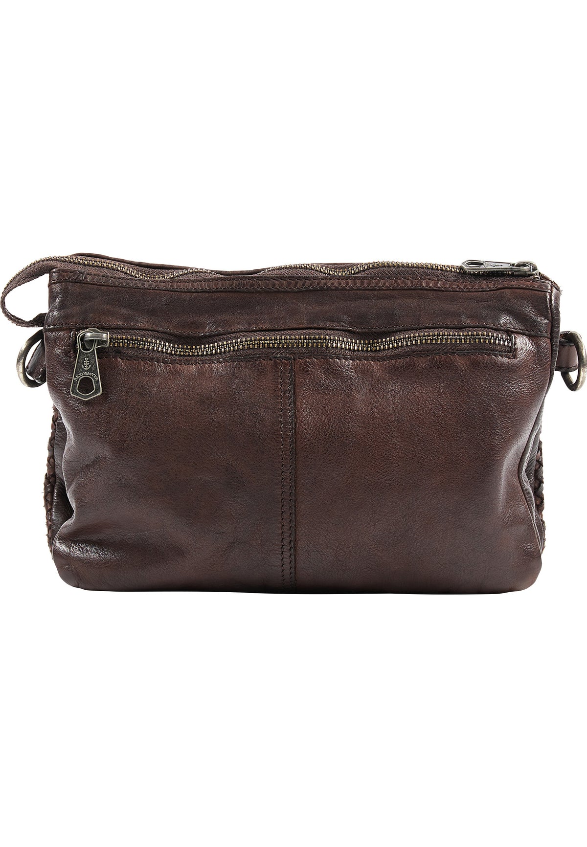 DreiMaster Vintage Damen-Umhängetasche aus Leder